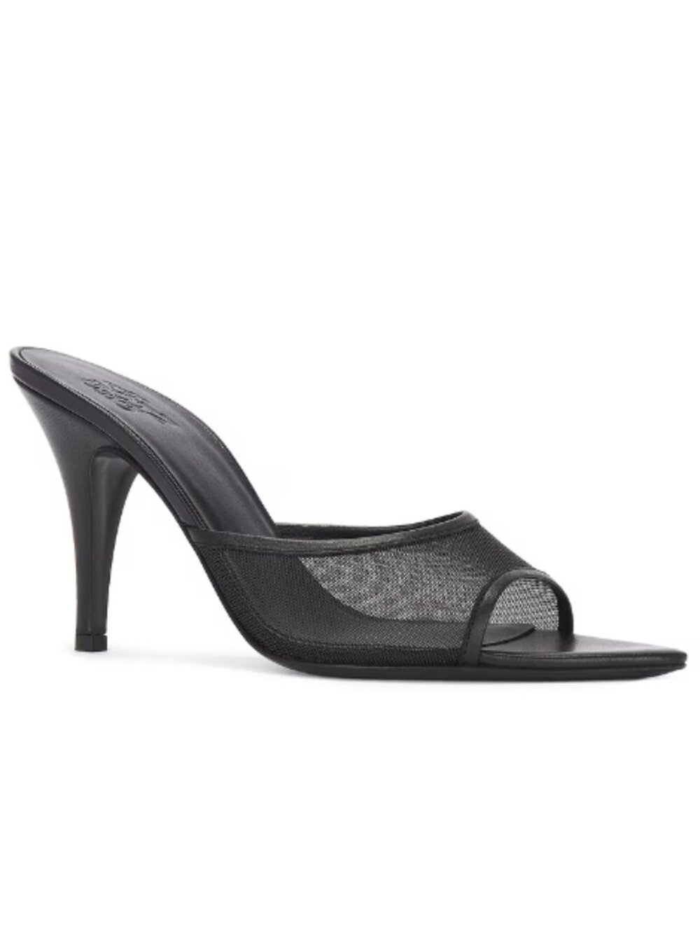 GIA BORGHINI Honorine Mule In Black size 39